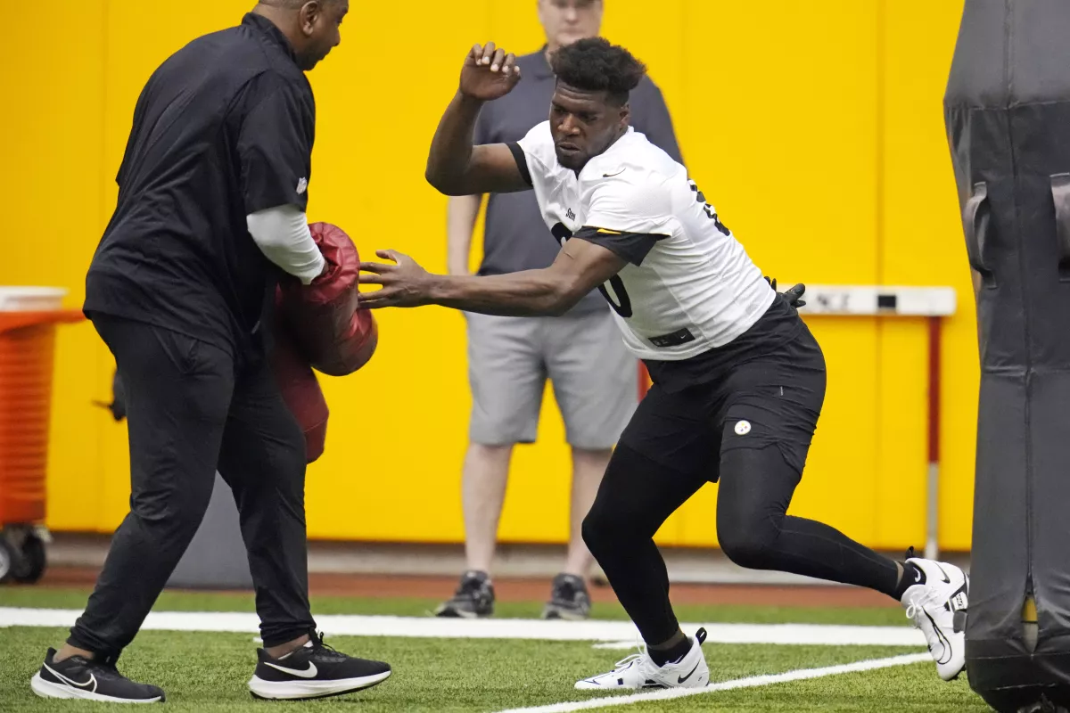 Steelers' Darnell Washington Responds To First Ever NFL Rep Against TJ  Watt: Hold Up, 90!?