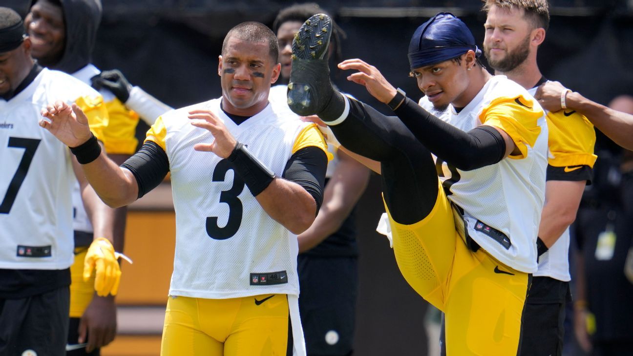 Steelers' Russell Wilson Laughs While Responding To Questions About ...