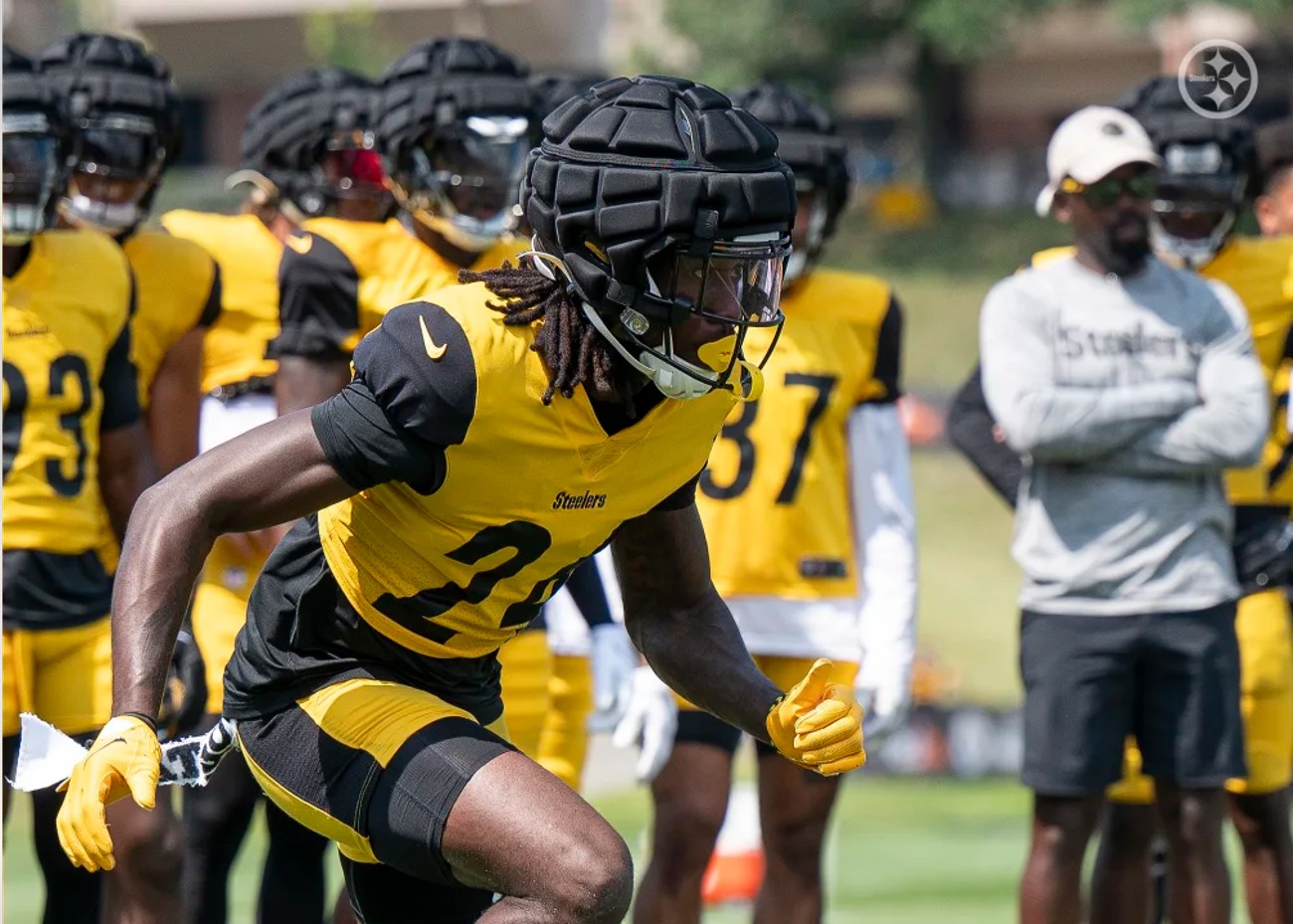 Steelers' Joey Porter Jr. waiting for opportunities while other rookie  cornerbacks learn on the job