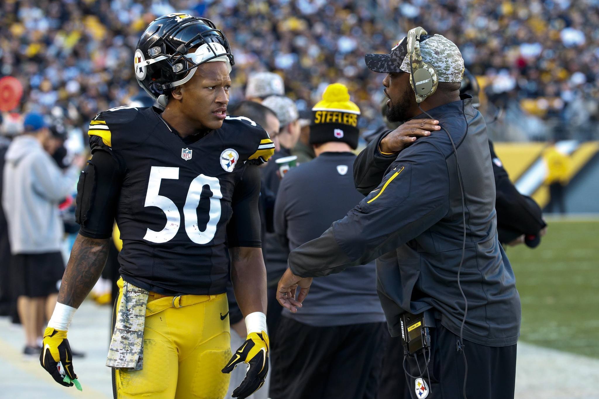 The Steelers Defense Rallies for Ryan Shazier: 'All About No. 50' - Sports  Illustrated