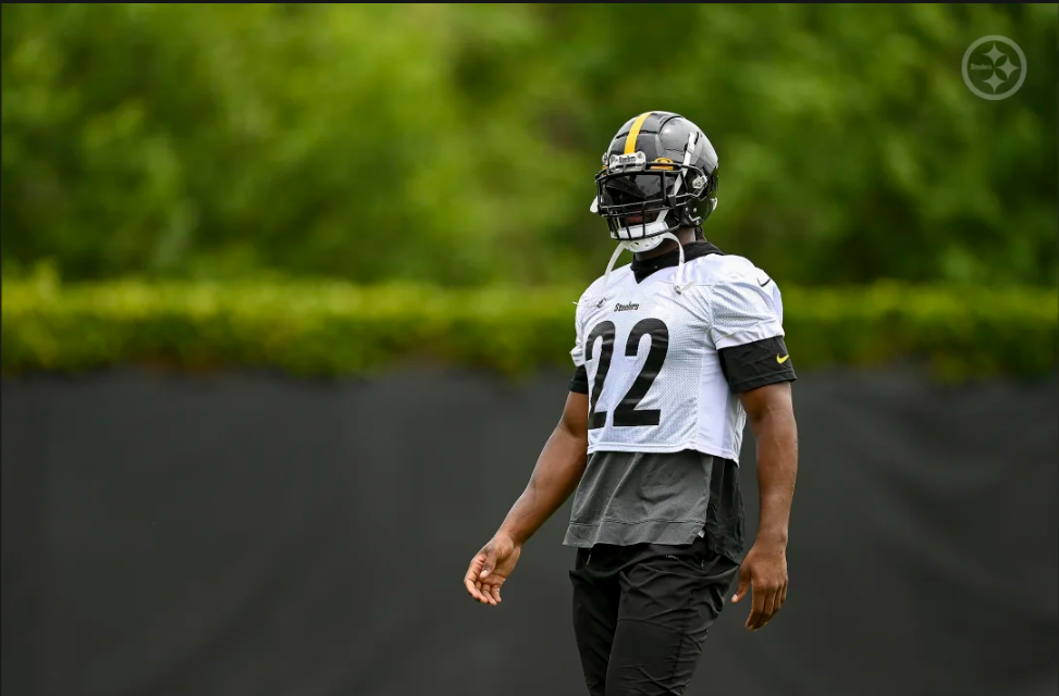 Najee Harris has looked impressive at rookie minicamp for the Steelers