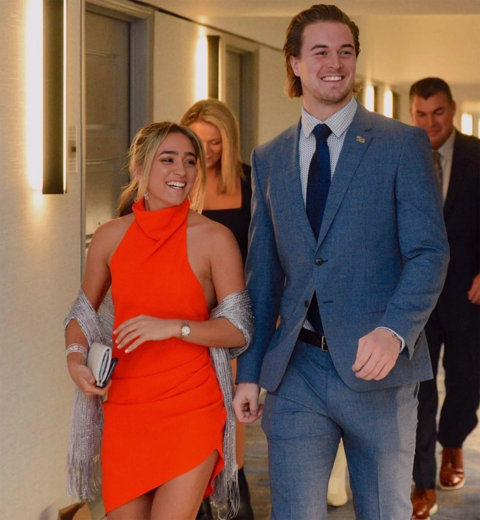 Steelers QB Kenny Pickett celebrates at New Jersey wedding