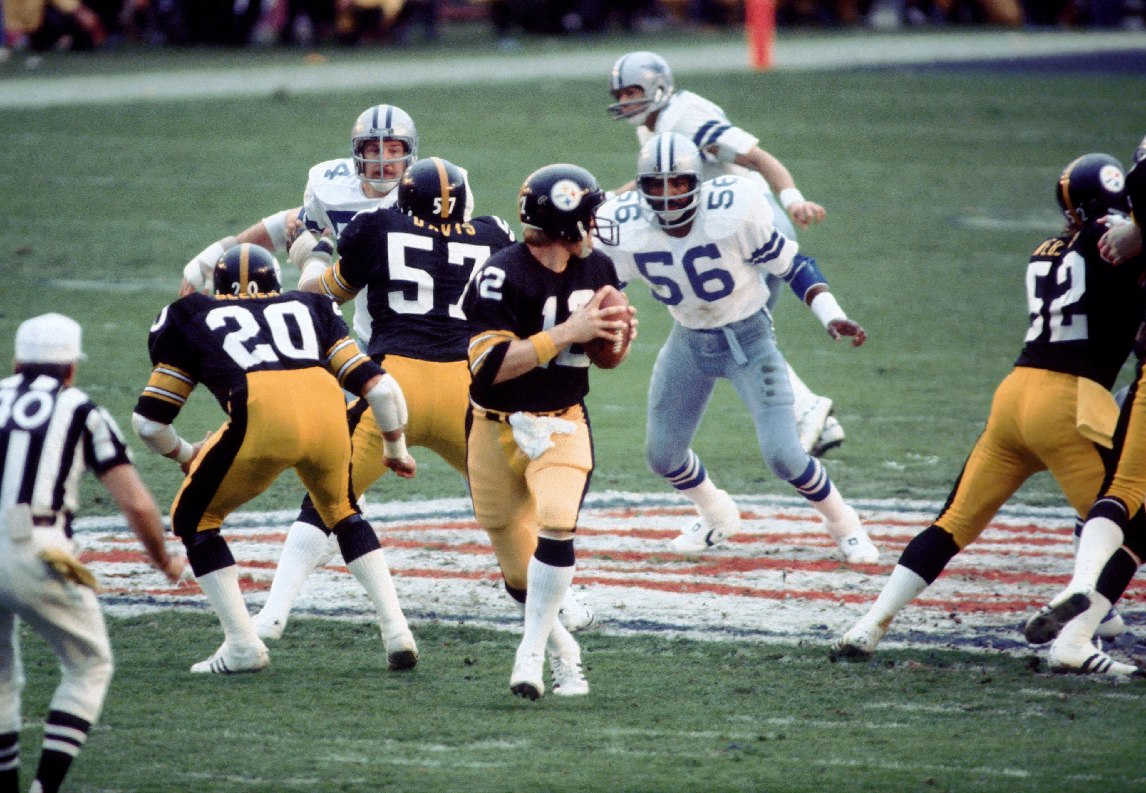 Top QBs through Super Bowl XX: Terry Bradshaw riding high