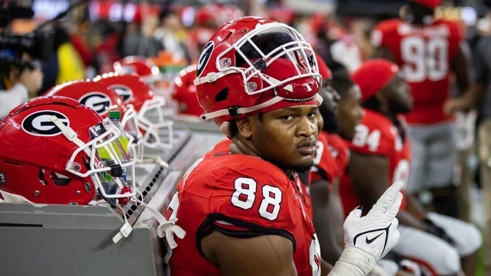 What the heck was that suit Devin Bush was wearing at the NFL Draft?