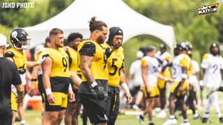 Steelers' Isaiahh Loudermilk Makes Big Statement About Stepping Up For Injured Star Rookie Derrick Harmon (Steelers News). Photo by Jordan Schofield / SteelerNation (X: @JSKO_PHOTO)