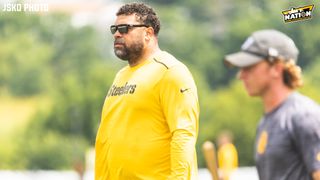 Steelers' Cam Heyward Now Prepared To Miss Regular Season Games Over Contract Dispute (Steelers News). Photo by Jordan Schofield / SteelerNation (X: @JSKO_PHOTO)