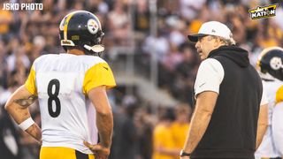 Steelers' Aaron Rodgers Gives Truthful Evaluation Of Pittsburgh's Offense (Steelers News). Photo by Jordan Schofield / SteelerNation (X: @JSKO_PHOTO)
