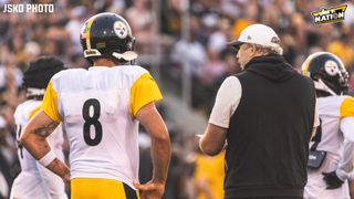 Arthur Smith's Former Player Provides Stern Warning For Steelers Fans About Relationship With Aaron Rodgers (Steelers News). Photo by Jordan Schofield / SteelerNation (X: @JSKO_PHOTO)