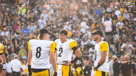 Steelers Kenny Pickett Mason Rudolph Mitch Trubisky