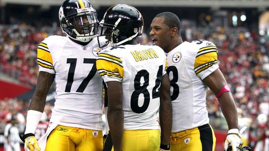 Steelers Mike Wallace Antonio Brown Steelers Mike Wallace Antonio Brown