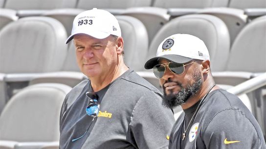 Steelers Mike Tomlin and Kevin Colbert