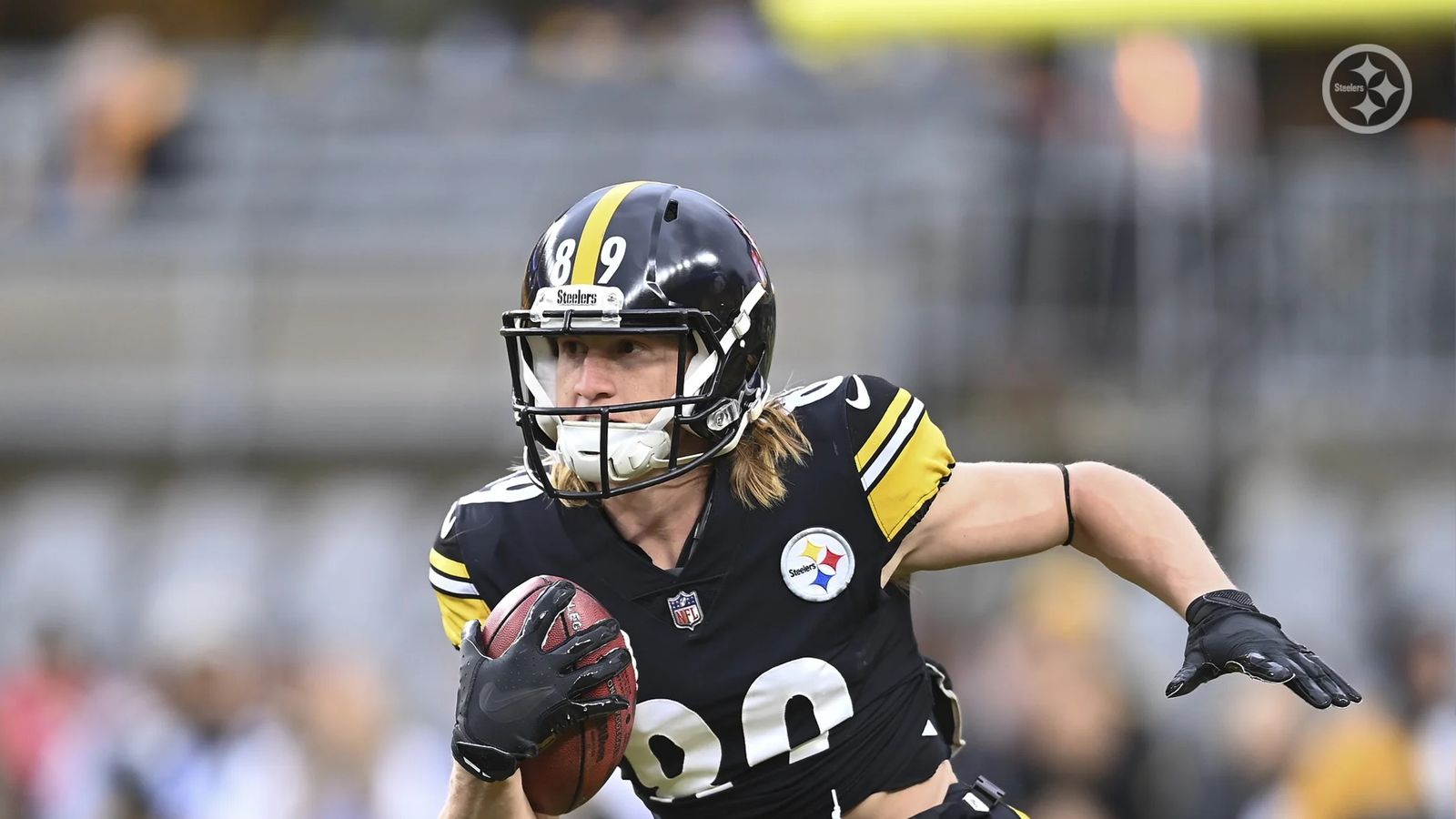 Pittsburgh Steelers wide receiver Gunner Olszewski (89) catches a