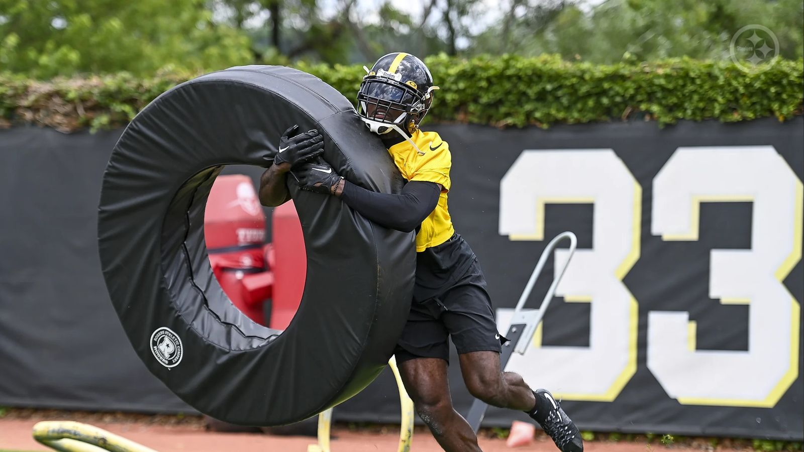 Pittsburgh Steelers safety Minkah Fitzpatrick (39) during an NFL football  training camp practice, Monday, Aug. 24, 2020, in Pittsburgh. (AP  Photo/Keith Srakocic Stock Photo - Alamy