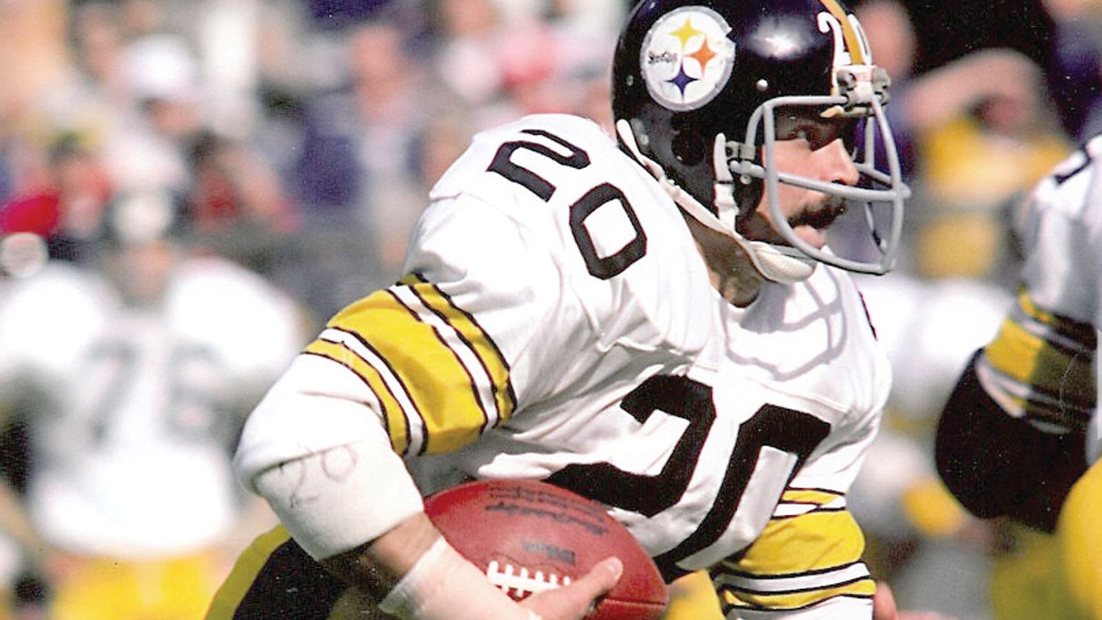 Franco Harris, Rocky Bleier unaware of Steelers rushing streak