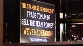 Steelers Fan Spends Big Money To Send An Angry Message To Art Rooney II (Steelers News). Photo by Pittsburgh's Action 4 News