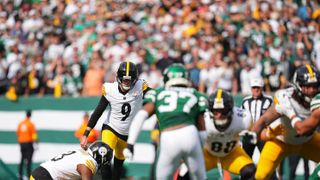 Steelers' Chris Boswell Started Talking Sh** After Hitting Wild 60-Yard Field Goal (Steelers News). Photo by Mitchell Leff / Getty Images