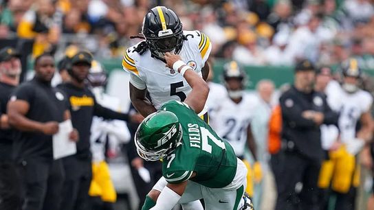 Steelers' Justin Fields Jalen Ramsey Steelers' Justin Fields Jalen Ramsey