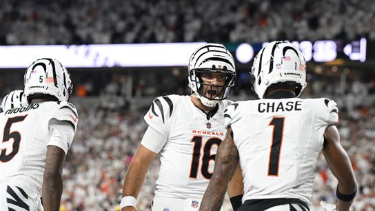 Steelers' Joe Flacco, Ja'Marr Chase, Tee Higgins Steelers' Joe Flacco, Ja'Marr Chase, Tee Higgins