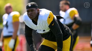 Steelers' Broderick Jones Keeping Fans Hopeful After Learning From Pro Bowler (Steelers News). Photo by Alysa Rubin / Pittsburgh Steelers