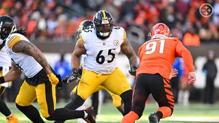 Steelers' Dan Moore Jr. Earns Teammates' Praise For Huge Raise But Faces Uncertain Future In Pittsburgh (Steelers News). Photo by Karl Roser / Steelers