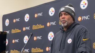 Steelers' Teryl Austin Likely To Face Backlash After Controversial Comments On Defensive Regression (Steelers News). Photo by Brian Batko / X