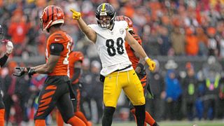 Steelers' Pat Freiermuth Won't Sit Quietly In 2026: "I'm Definitely Down To Do Some Lobbying For Myself" (Steelers News). Photo by Carolyn Kaster / Associated Press