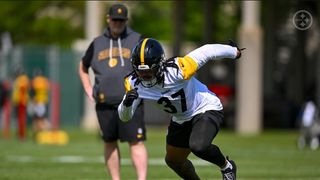 Steelers Coaching Staff Already Not Attached To Kaleb Johnson  (Steelers News). Photo by Karl Roser / Pittsburgh Steelers