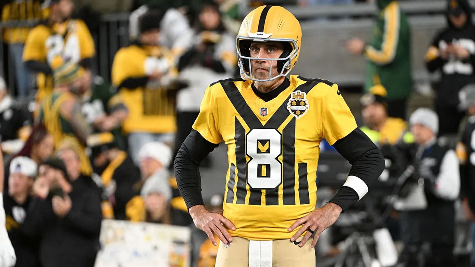 Steelers' Roman Wilson Gets Honest About His Relationship With Aaron Rodgers: "Mentally It's Been Challenging" (Steelers News). Photo by Barry Reeger / Imagn Images