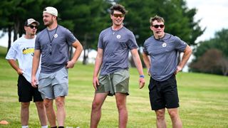 Honest Report Paints Clear Picture Of Steelers' QB Room That Isn't Great News For Drew Allar (Steelers News). Photo by Jordan Perez / Pittsburgh Steelers