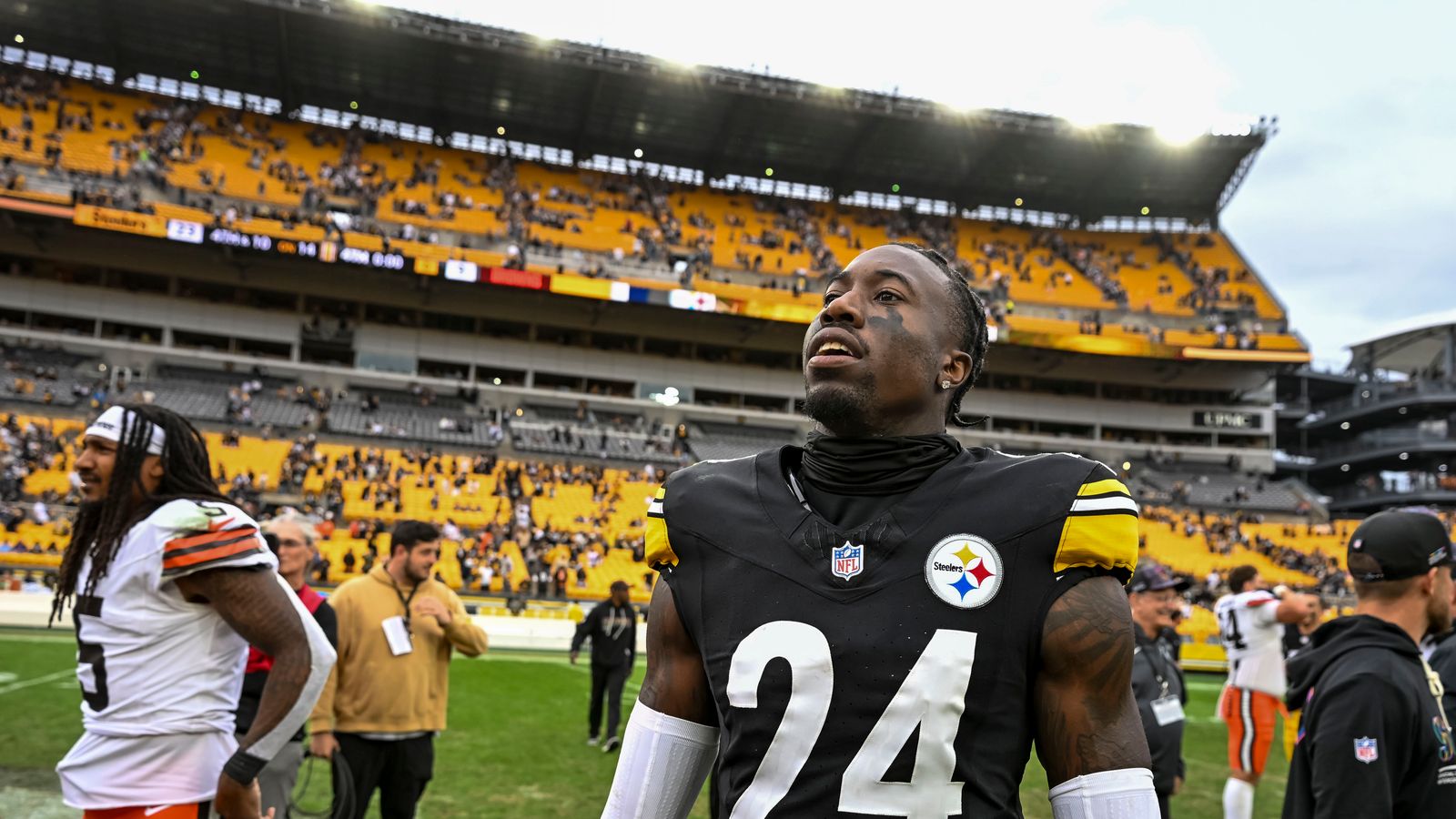 The Expensive Price Tag Is Exposed For Steelers Star Cornerback Joey Porter Jr (Steelers News). Photo by Barry Reeger / Imagn Images