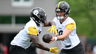Steelers' Will Howard Has A Strong Leg Up On Tense QB Battle (Steelers News). Photo by Jordan Perez / Pittsburgh Steelers