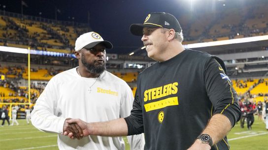 Steelers' Mike Tomlin and Arthur Smith