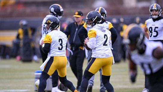 Steelers' Russell Wilson and Justin Fields