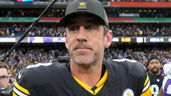Steelers' 2026 Ultimate Plan Could Determine Aaron Rodgers' Decision . Photo by Kirby Lee / Imagn Images