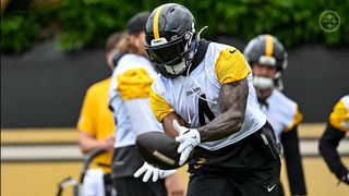 Antonio Brown Gives Steelers Fans Bold Prediction About DK Metcalf (Steelers News). Photo by Alysa Rubin / Pittsburgh Steelers
