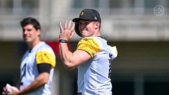 Will Howard Sends Steelers Strong Message About His Place In Competitive QB Room. Photo by Alysa Rubin / Pittsburgh Steelers