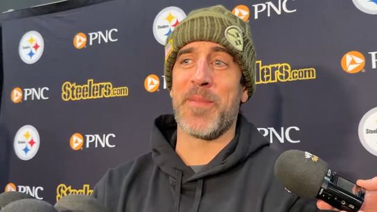 Steelers' Aaron Rodgers Seriously Weighs Big Future Plans. Photo by X: @bepryor