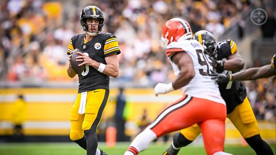 Steelers Get Absolutely Screwed Over By Browns and Rams' Blockbuster Trade With Myles Garrett. Photo by Karl Roser / Pittsburgh Steelers