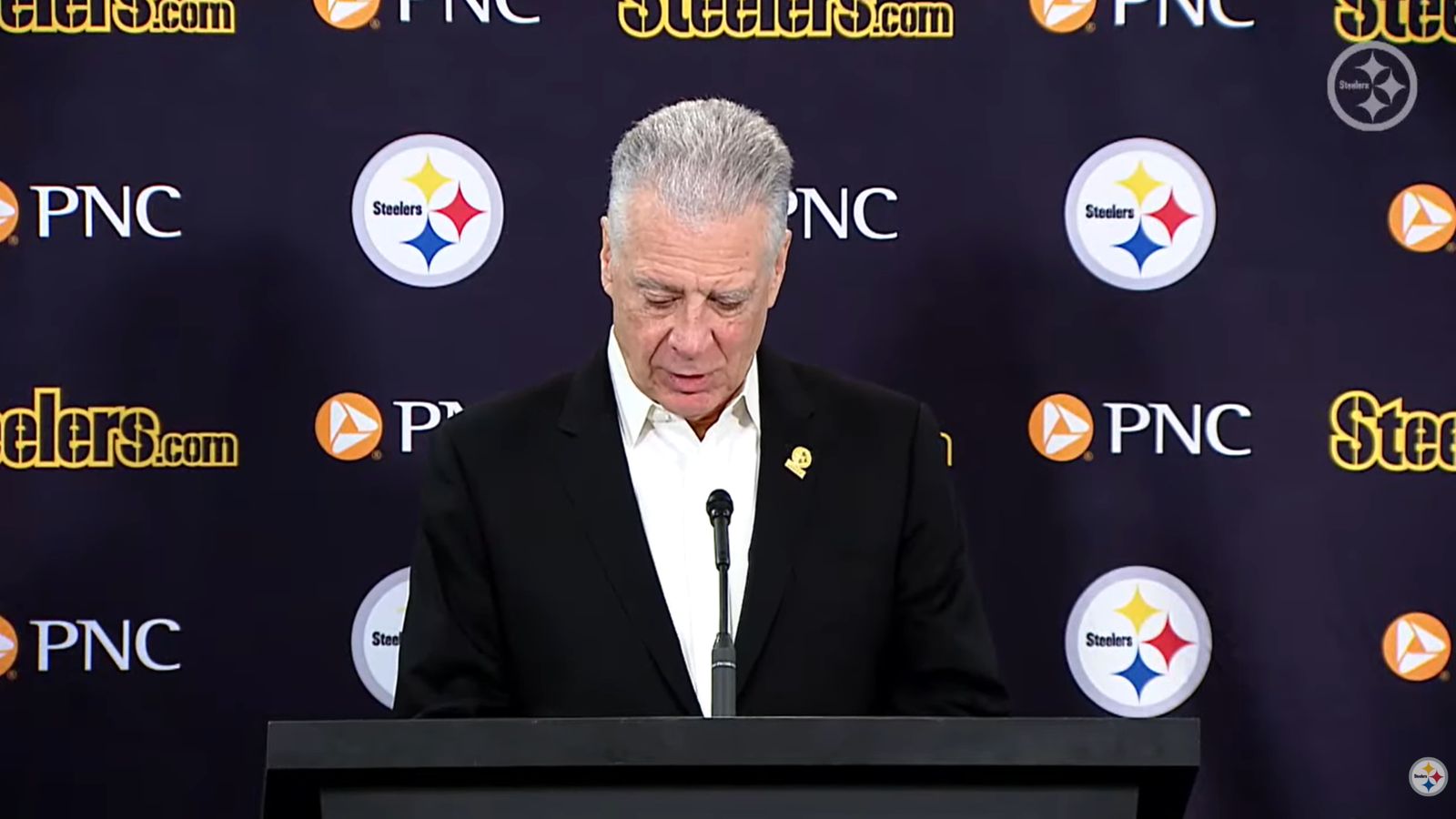 Steelers' Art Rooney II "Wasn't Shocked" By Mike Tomlin's Big Announcement (Steelers News). Photo by YouTube / Pittsburgh Steelers