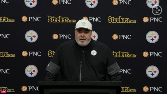 Steelers' Mike McCarthy Explains 1 Benefit Of The Frustrating Aaron Rodgers Saga. Photo by X: @Steelers
