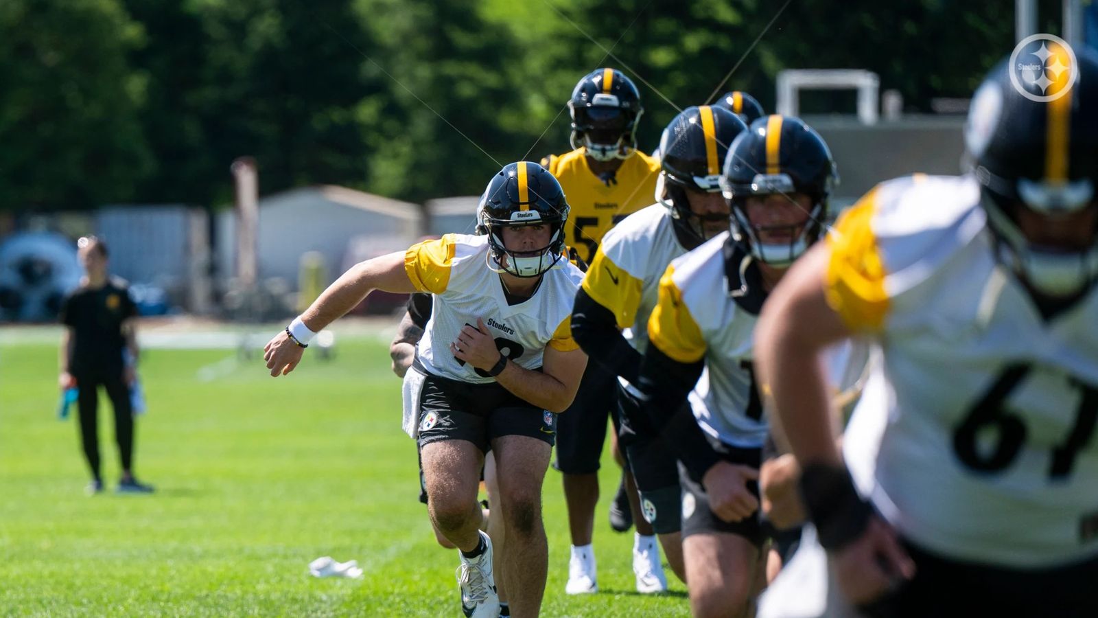 Steelers' Offensive Lineman Receives His Wish: "That's My Home" (Steelers News). Photo by Taylor Ollason / Pittsburgh Steelers