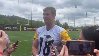 Steelers' Rookie Will Howard Is Already Making Massive Improvements In His First Ever OTAs (Steelers News). Photo by X: @MarkKaboly