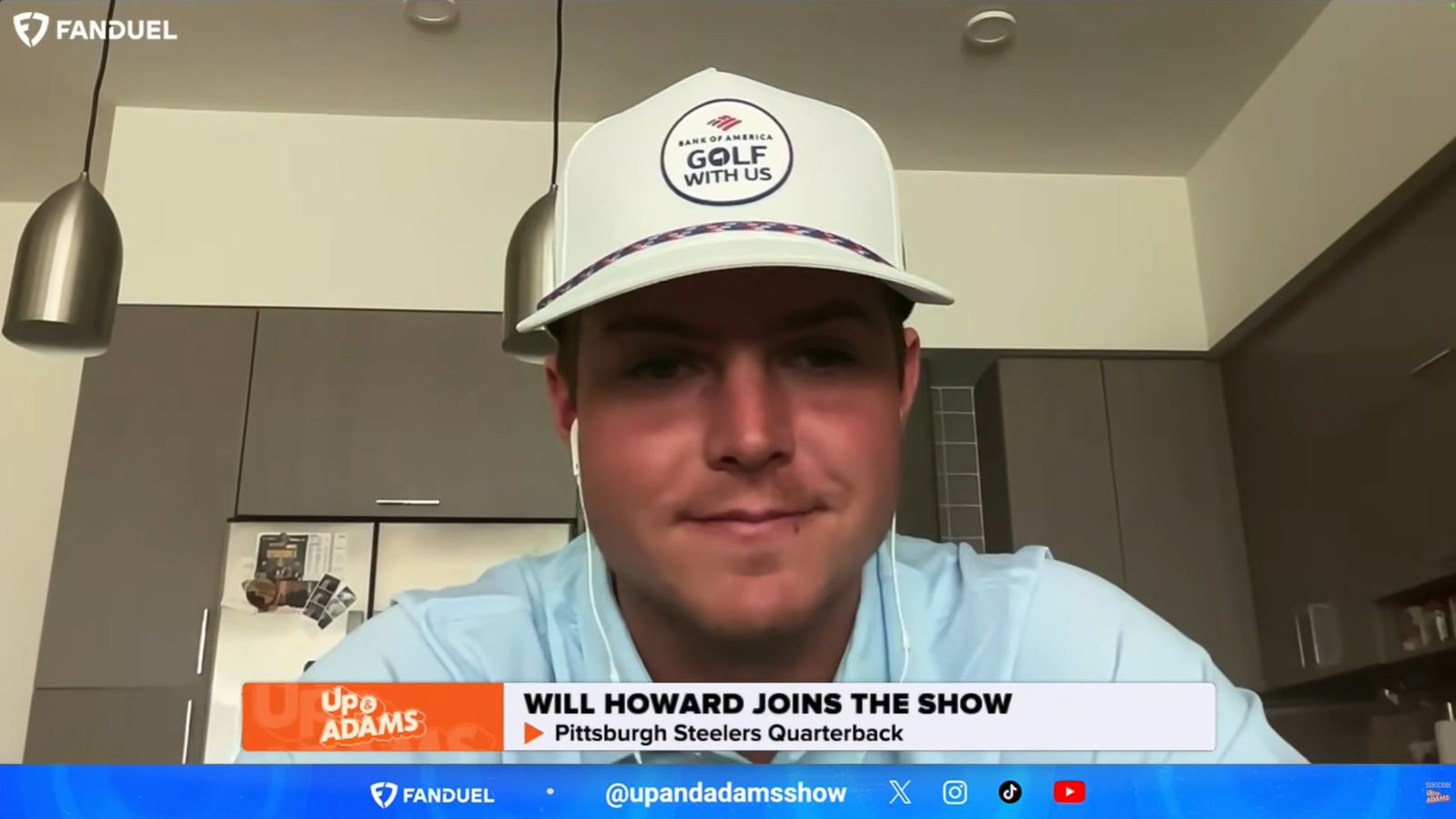 "Just Refining My Mechanics": Steelers' Will Howard Knows Arm Strength Was A Big Knock On Him (Steelers News). Photo by YouTube: Up & Adams Show with Kay Adams