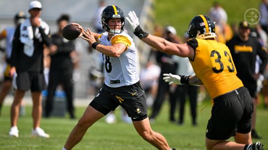 Steelers' Will Howard and Jack Sawyer