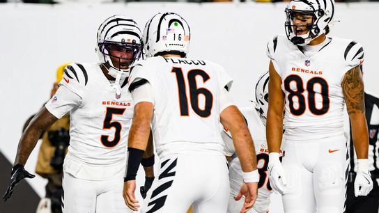 Joe Flacco celebrates