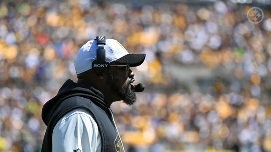 Mike Tomlin on the sidelines in 2025.