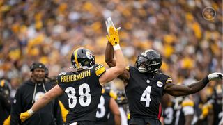 Steelers' Wide Receiving Corps Given Big Props For 2025 Attitude Adjustment (Steelers News). Photo by Karl Roser / Pittsburgh Steelers