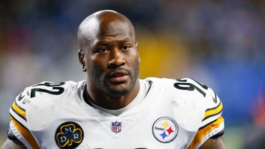 Steelers Great James Harrison Issues Challenge To Pittsburgh Defense: "Stand Up, Drop Your Nuts". Photo by Scott Grau / Icon Sportswire