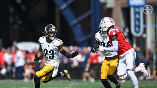 Former Steelers cornerback Darius Slay (23) during a regular season matchup between the Pittsburgh Steelers and New England Patriots.