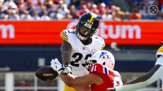 Former Steelers cornerback Darius Slay (23) during a regular season matchup between the Pittsburgh Steelers and New England Patriots.